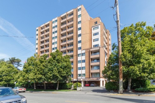 809-1630 Quadra St, Victoria, BC - Outdoor With Balcony With Facade