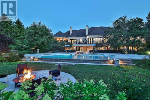 16 Eversley Hall, King, ON - Outdoor With In Ground Pool With Backyard