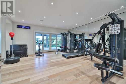 16 Eversley Hall, King, ON - Indoor Photo Showing Gym Room