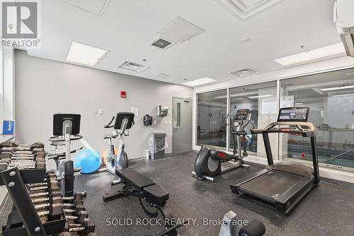 703 - 238 Besserer Street, Ottawa, ON - Indoor Photo Showing Gym Room