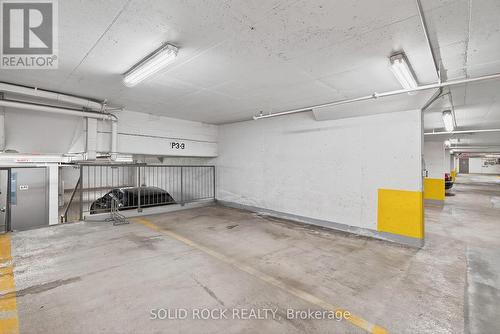 parking with private bike rack - 703 - 238 Besserer Street, Ottawa, ON - Indoor Photo Showing Garage
