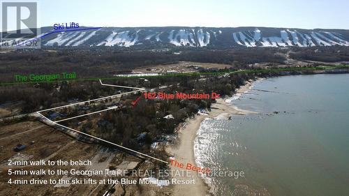 162 Blue Mountain Drive, Blue Mountains, ON - Outdoor With Body Of Water With View