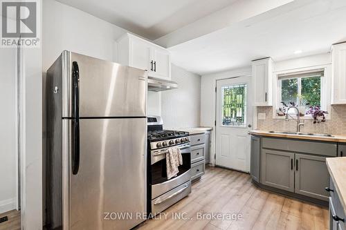 64 Sheaffe Street, Hamilton, ON - Indoor Photo Showing Kitchen With Double Sink