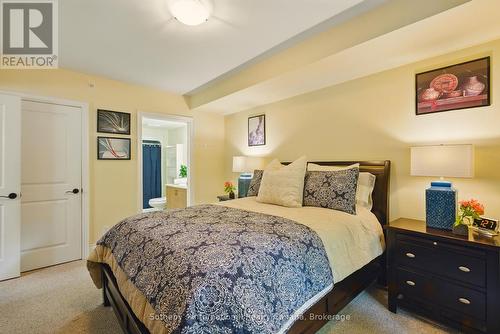 Primary Bedroom - 103 - 391B Manitoba Street, Bracebridge (Macaulay), ON - Indoor Photo Showing Bedroom