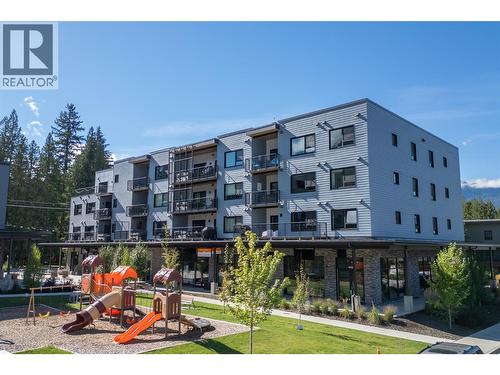 1701 Coursier Avenue Unit# 4403, Revelstoke, BC - Outdoor With Balcony With Facade