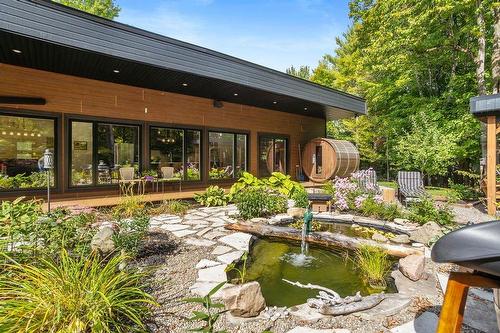 Backyard - 37 Ch. Stephenson, Gore, QC - Outdoor With Deck Patio Veranda