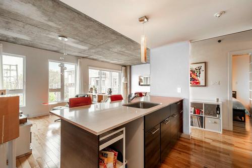 Kitchen - 308-4260 Rue De Rouen, Montréal (Mercier/Hochelaga-Maisonneuve), QC - Indoor Photo Showing Kitchen