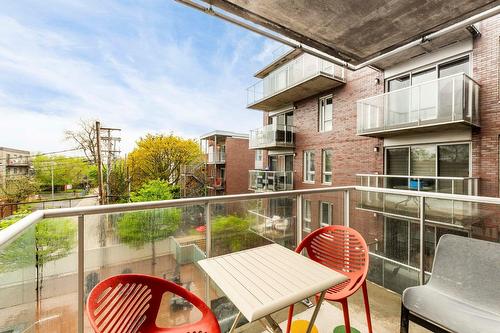 Balcony - 308-4260 Rue De Rouen, Montréal (Mercier/Hochelaga-Maisonneuve), QC - Outdoor With Exterior