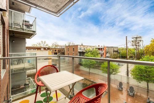 Balcony - 308-4260 Rue De Rouen, Montréal (Mercier/Hochelaga-Maisonneuve), QC - Outdoor With Exterior