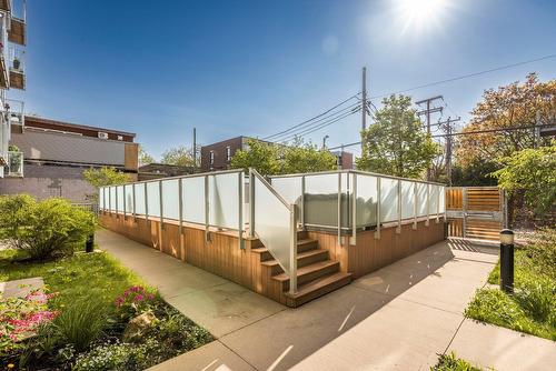 Pool - 308-4260 Rue De Rouen, Montréal (Mercier/Hochelaga-Maisonneuve), QC - Outdoor With Exterior