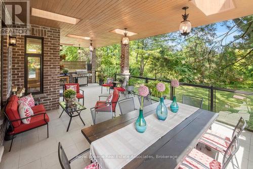 Patio - 1285 Mineola Gardens, Mississauga, ON - Outdoor With Deck Patio Veranda With Exterior