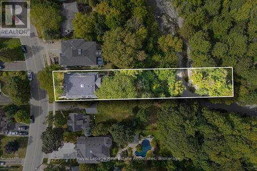 Aerial - 1285 Mineola Gardens, Mississauga, ON -  With View