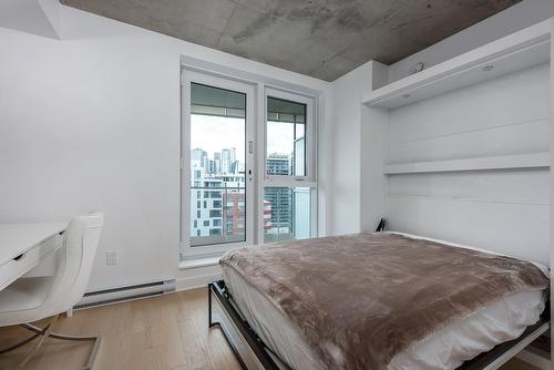 Bedroom - 1405-100 Rue Murray, Montréal (Le Sud-Ouest), QC - Indoor Photo Showing Bedroom