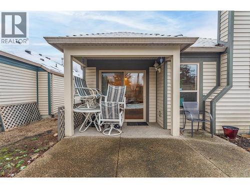Covered Back Deck - 550 Yates Road Unit# 162, Kelowna, BC - Outdoor With Deck Patio Veranda With Exterior