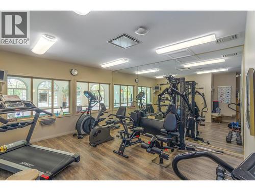 Fitness Centre - 550 Yates Road Unit# 162, Kelowna, BC - Indoor Photo Showing Gym Room