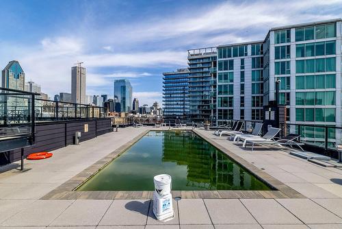 Pool - 511-225 Rue De La Montagne, Montréal (Le Sud-Ouest), QC - Outdoor With In Ground Pool