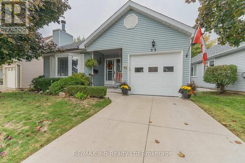 53 Hawkins Crescent, Tillsonburg, ON - Outdoor With Facade