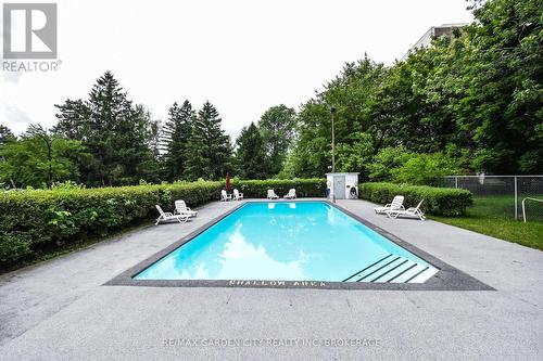 811 - 359 Geneva Street, St. Catharines (Fairview), ON - Outdoor With In Ground Pool With Backyard