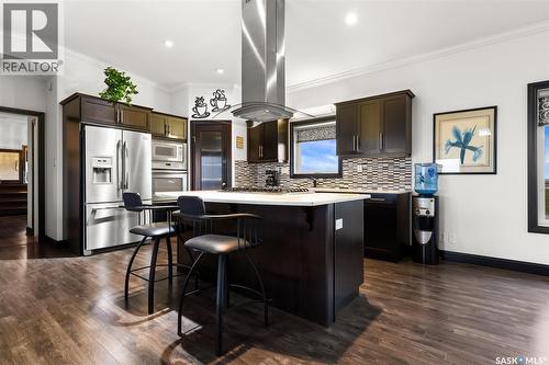 Hanson Acreage, Stoughton, SK - Indoor Photo Showing Kitchen With Upgraded Kitchen