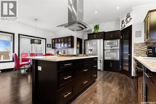 Hanson Acreage, Stoughton, SK - Indoor Photo Showing Kitchen With Upgraded Kitchen