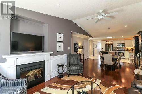 67 Greenway Drive, Wasaga Beach, ON - Indoor Photo Showing Living Room With Fireplace