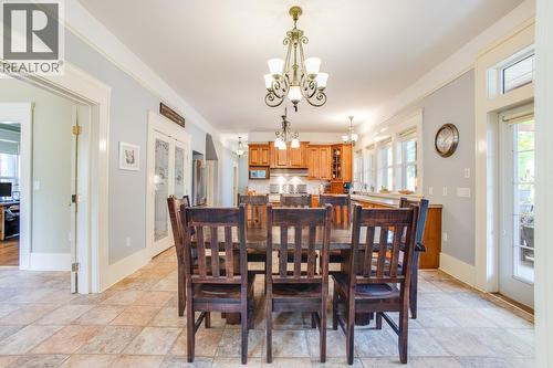 70 Waterside Road, Enderby, BC - Indoor Photo Showing Dining Room