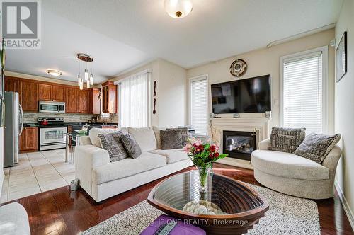 1 Lourakis Street, Richmond Hill, ON - Indoor Photo Showing Living Room With Fireplace