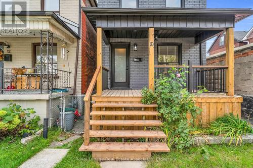 10 Gordon Street, Hamilton, ON - Outdoor With Deck Patio Veranda