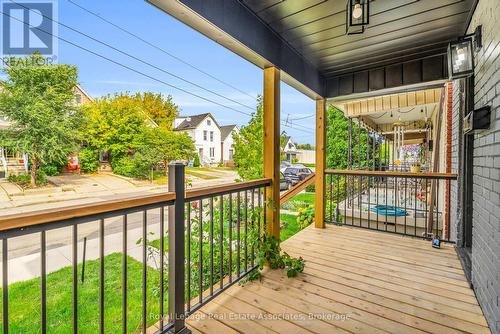10 Gordon Street, Hamilton, ON - Outdoor With Deck Patio Veranda With Exterior