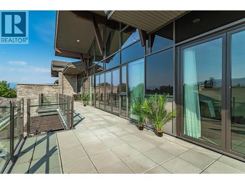 Deck Outside of Primary Bedroom - 580 Sarsons Road Unit# 407, Kelowna, BC - Outdoor With Exterior