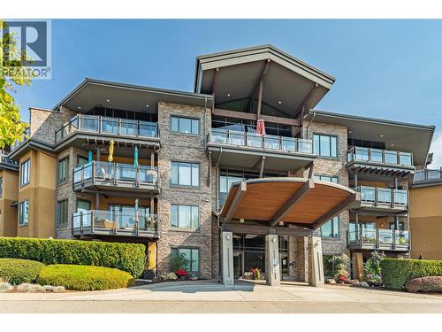 Main Entrance to Building - 580 Sarsons Road Unit# 407, Kelowna, BC - Outdoor With Balcony