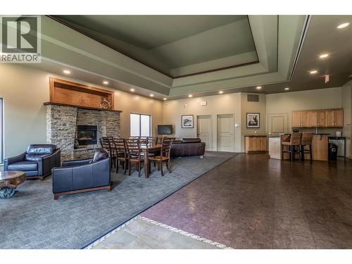 580 Sarsons Road Unit# 407, Kelowna, BC - Indoor With Fireplace