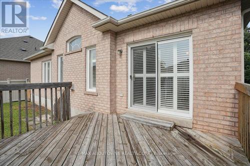 Patio deck overlooking premium deep lot - 2348 Tesla Crescent, Oakville, ON - Outdoor With Deck Patio Veranda With Exterior