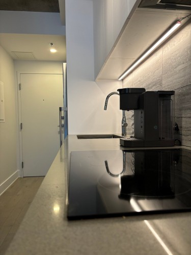 Kitchen - 604-2320 Rue Tupper, Montréal (Ville-Marie), QC - Indoor Photo Showing Other Room