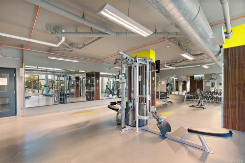 511-1029 View St, Victoria, BC - Indoor Photo Showing Gym Room