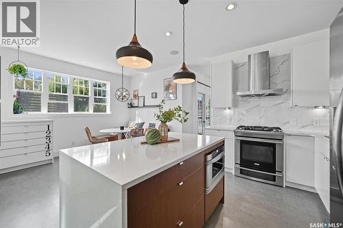 230 Trimble Lane, Saskatoon, SK - Indoor Photo Showing Kitchen With Upgraded Kitchen