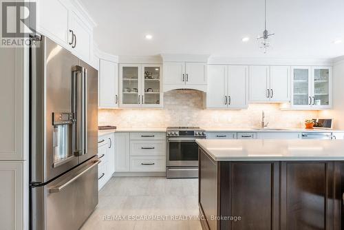 40 Premier Road, Hamilton, ON - Indoor Photo Showing Kitchen With Upgraded Kitchen