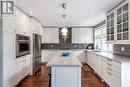 541 Sandmere Place, Oakville, ON  - Indoor Photo Showing Kitchen With Stainless Steel Kitchen With Double Sink With Upgraded Kitchen 