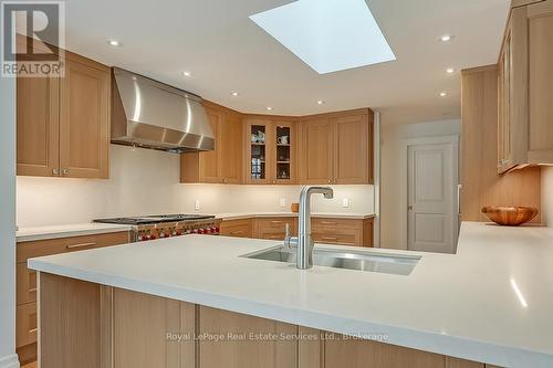 69 Allan Street, Oakville (Oo Old Oakville), ON - Indoor Photo Showing Kitchen With Double Sink