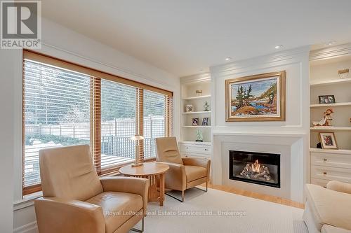 69 Allan Street, Oakville (Oo Old Oakville), ON - Indoor Photo Showing Living Room With Fireplace