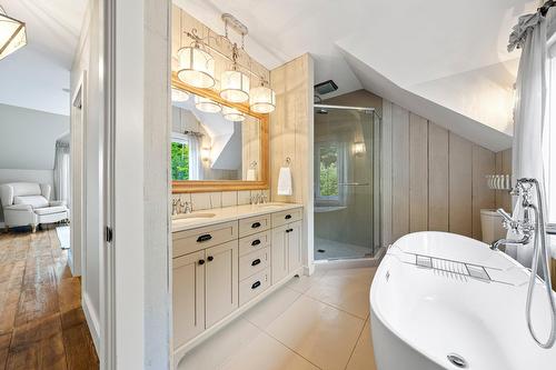 Salle de bains attenante à la CCP - 5 Rue Champoux, Sainte-Béatrix, QC - Indoor Photo Showing Bathroom
