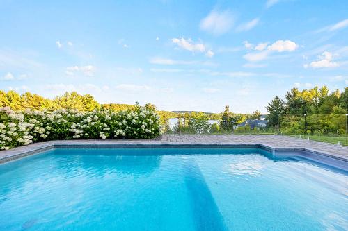 Piscine - 5 Rue Champoux, Sainte-Béatrix, QC - Outdoor With In Ground Pool With Backyard