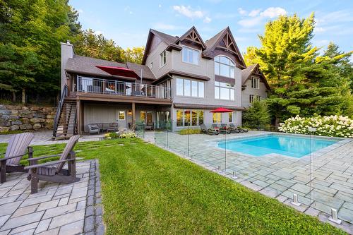 Vue d'ensemble - 5 Rue Champoux, Sainte-Béatrix, QC - Outdoor With In Ground Pool With Deck Patio Veranda