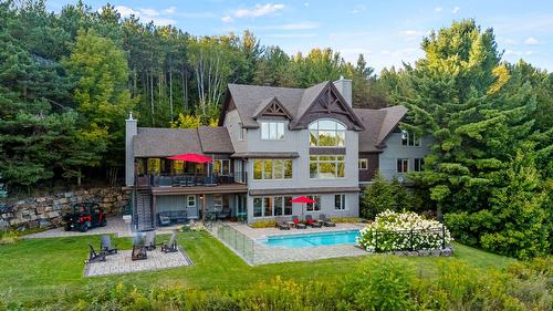 Photo aérienne - 5 Rue Champoux, Sainte-Béatrix, QC - Outdoor With In Ground Pool