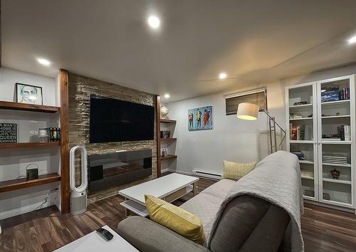 Basement - 600 Av. Des Colombes, Saint-Jérôme, QC - Indoor With Fireplace