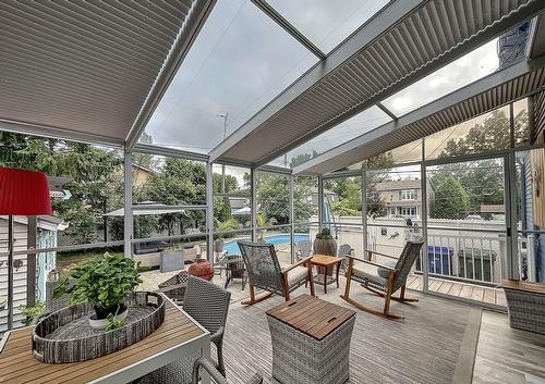 Solarium/Sunroom - 600 Av. Des Colombes, Saint-Jérôme, QC - Outdoor With Deck Patio Veranda With Exterior