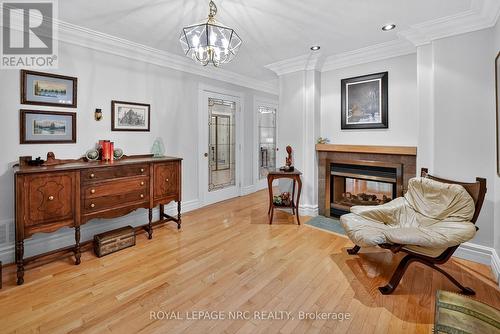 1152 Rushbrooke Drive, Oakville (Ga Glen Abbey), ON - Indoor Photo Showing Living Room With Fireplace