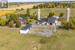 Aerial view of yard from west - 