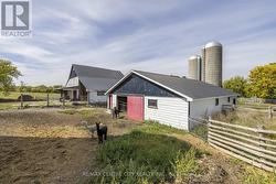 View of barn complex from the South-East - 