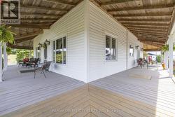 Wrap around porch NW corner of house - 